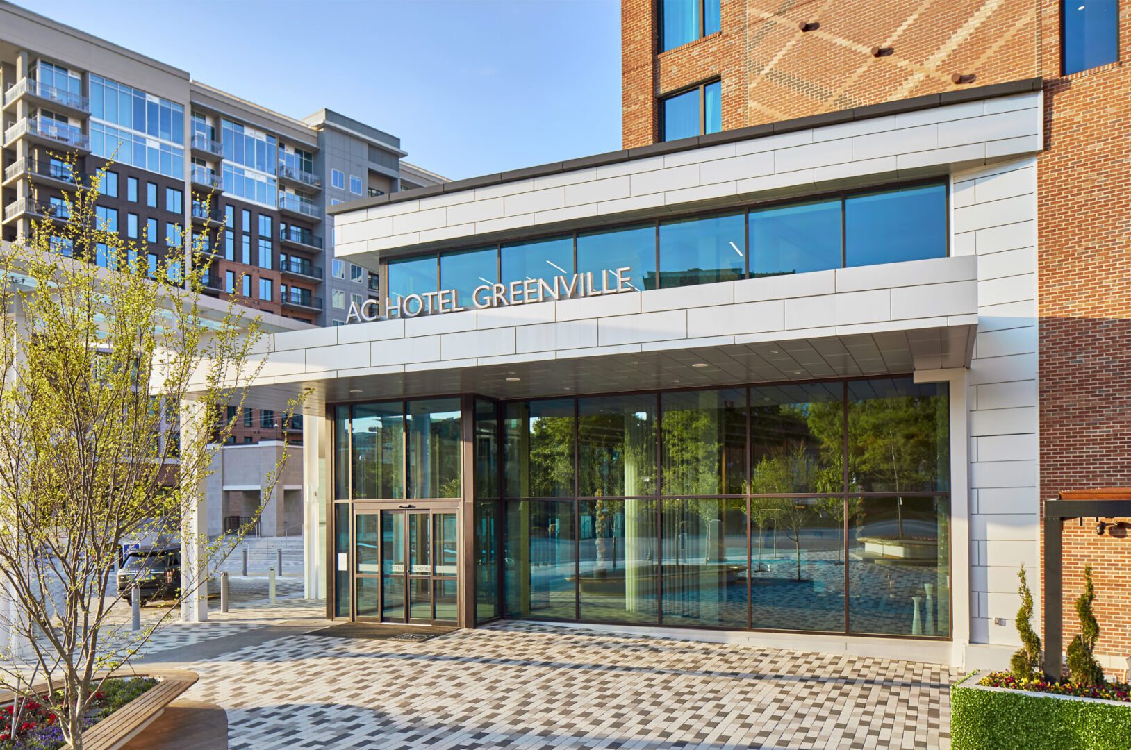 AC Hotel Greenville, Hospitality Architecture